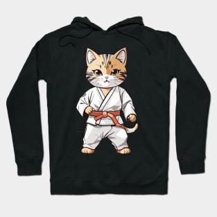 Cute Cat Taekwondo Hoodie